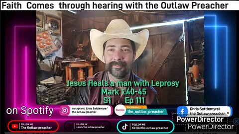 Jesus Heals a man with Leprosy Mark 1:40-45 S1 Ep 111