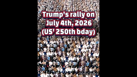 Trump's Rally on July 4th, 2026