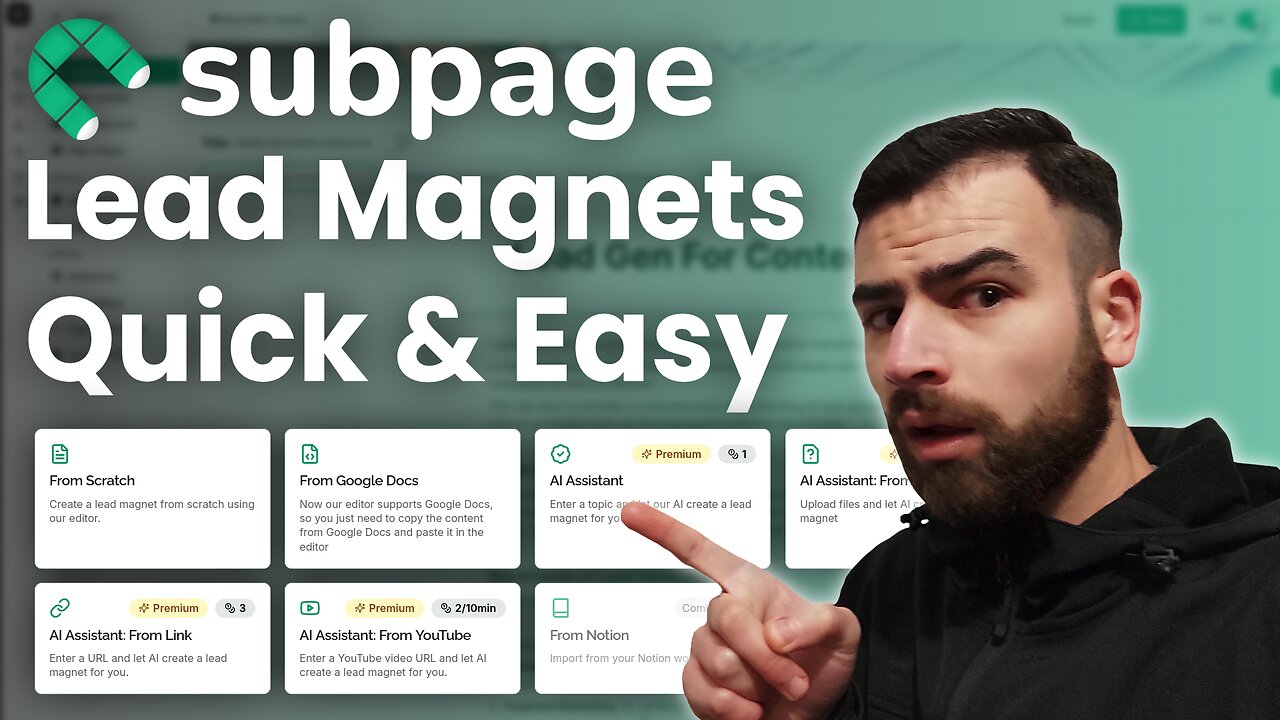 Subpage Demo: How to Create High-Converting Lead Magnets in Minutes!