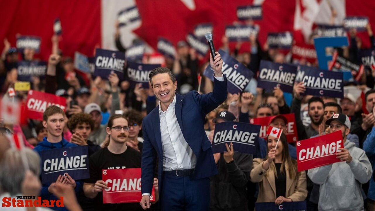 Pierre Poilievre Calgary Whistle Stop