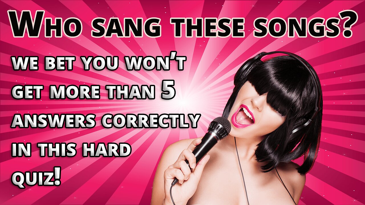 HARD Who Sang These Songs?