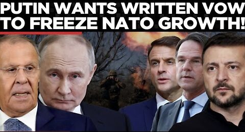 Putin Warns West: Halt NATO Expansion or Forget Peace With Ukraine