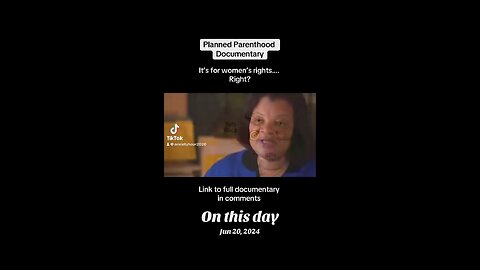 The Planned Parenthood documentary that they don’t want you to see