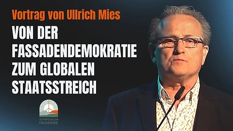 🔝☝️Ullrich Mies 🚨👉Von der Fassadendemokratie zum globalen Staatstreich