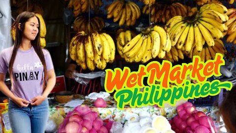 Wet Market in Manila Philippines