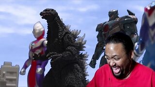 Godzilla & Ultraman 2 Reaction