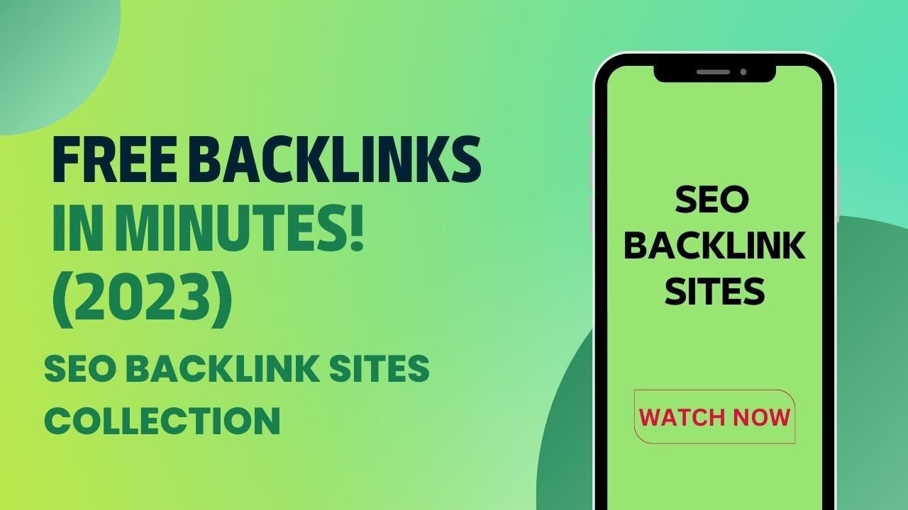 Get Free Backlinks FAST WITHOUT Link Building! 2023 | SEO Backlink sites collection