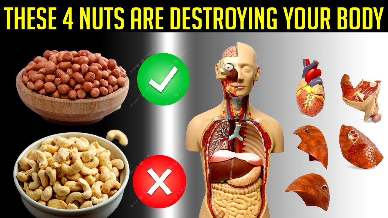 4 Nuts Seniors Must Avoid Immediately & 4 to Eat More (Don't Ignore)