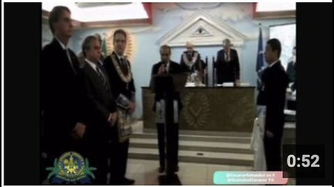 "Former Brazilian President Jair Bolsonaro Captured on Video in Masonic Lodge"