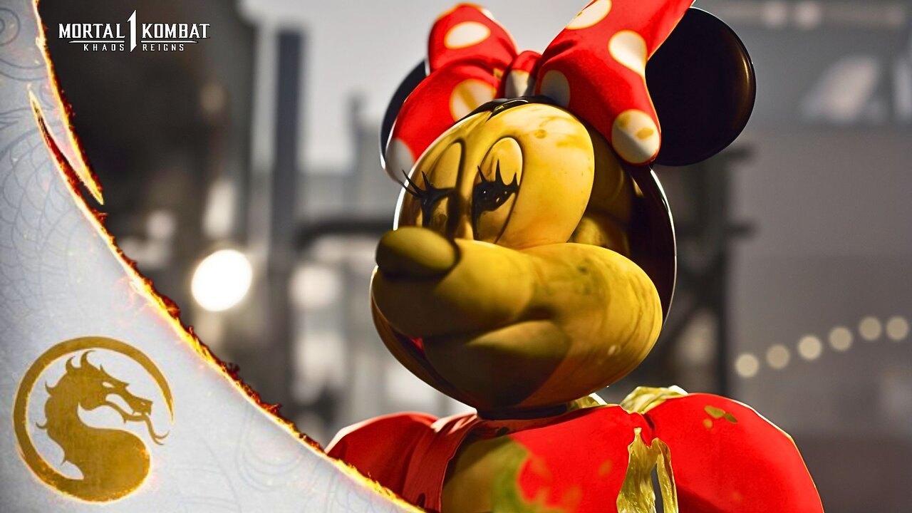 Minnie Mouse Fights in Mortal Kombat 1 | Disney Characters Enter the Arena!