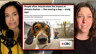 WATCH: CBC blames dog owners for climate change
