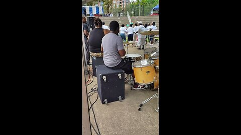 Arthur L Cave III on drums 🔥🥁🎶🎵 trouble don’t last always #dopedrummer #majorscaletv