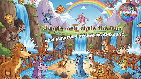 Jungle mein chale the hum | 'NEW' Playful Kids Rhyme and Song