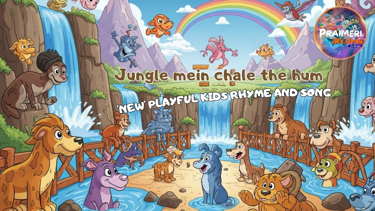 Jungle mein chale the hum | 'NEW' Playful Kids Rhyme and Song