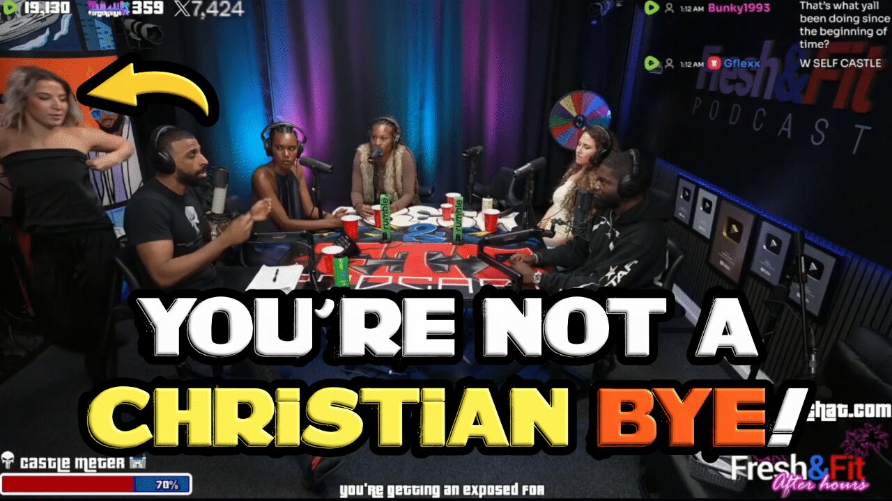Miss Christian Got Called Out Because She Couldn't Take The TRUTH What Myron Said! | Fresh & Fit 4/3