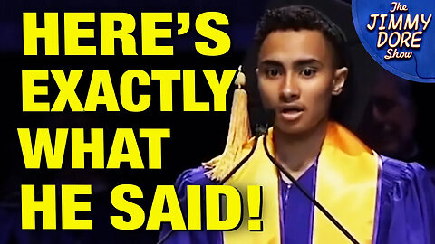 New York University Yanks Diploma After Graduation Speech Against Israel Committing Genocide