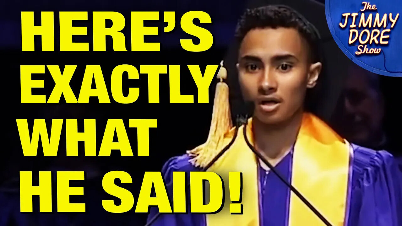 New York University Yanks Diploma After Graduation Speech Against Israel Committing Genocide