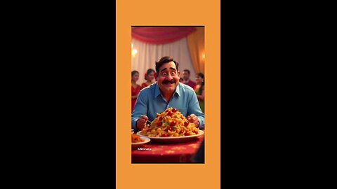 कार्ड पर खाने का टाईम लिखा है