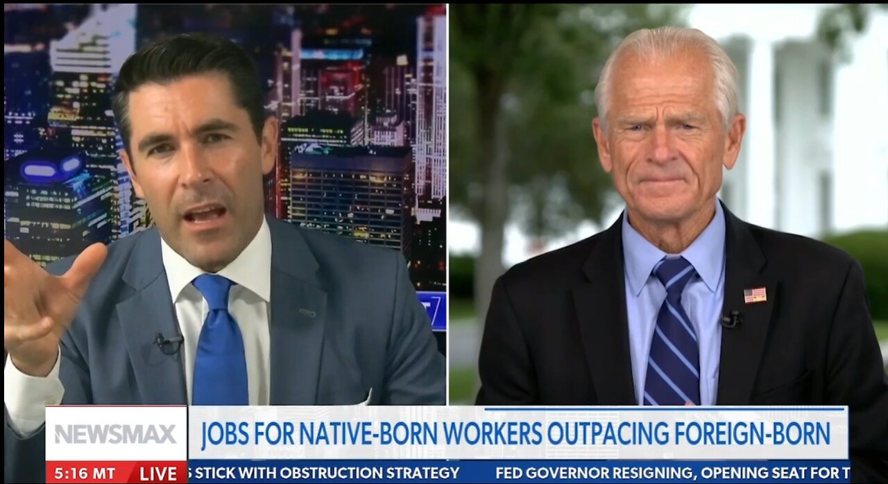 NAVARRO: TRUMP BATTLES POWELL OVER INTEREST RATES