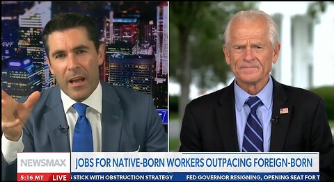 NAVARRO: TRUMP BATTLES POWELL OVER INTEREST RATES