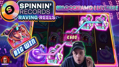 Sblocchiamo tutti i livelli alla 🎰SPINNIN' RECORDS RAVING REELS🎰 fino a Bet Max | ANSO SLOT ONLINE