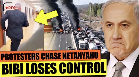 JUST IN: Netanyahu FLEE after 1 MILLION Protesters OVERTAKE Gov’t Buildings