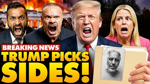 🚨TRUMP PICKS SIDES in Fallout Between Bongino vs. Bondi | BREAKS Silence in Stunning Epstein Post…