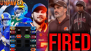 NFL Playoffs Are SET & Coaches Are Being FIRED | UNPAVED