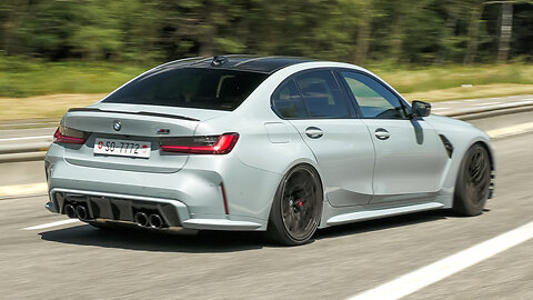 Cars leaving Nürburgring Tankstelle - LOUD C63 Coupe, 488 Pista, GT-R R35, RS6 C8, M4 F82, 765LT