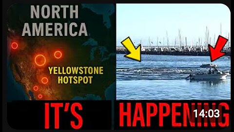 A Giant Ripple Opened in California – Yellowstone Magma Shift Begins