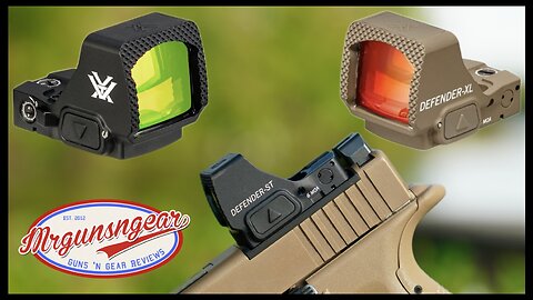 Vortex Defender XL & ST Red & Green Dot Test & Review