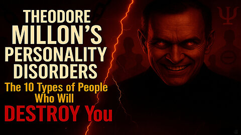 THEODORE MILLON’S PERSONALITY DISORDERS: The 10 Types of People Who Will DESTROY You