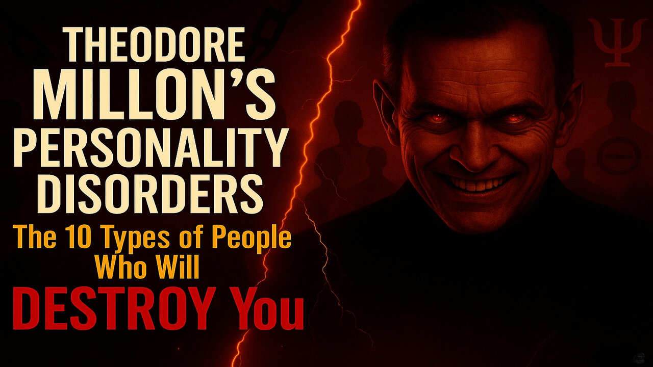 THEODORE MILLON’S PERSONALITY DISORDERS: The 10 Types of People Who Will DESTROY You