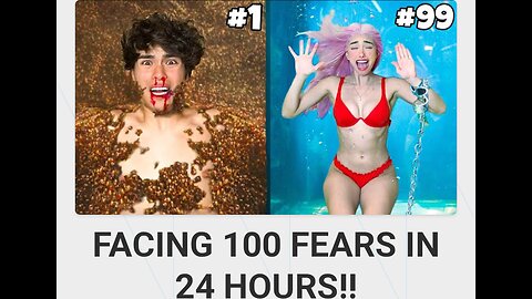 FACING 100 FEARS IN 24 HOURS...!!