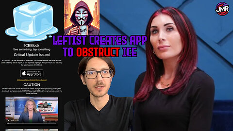 Leftist uses iceblock to DOX & obstruct ICE, Laura Loomer STEALS from small Journalist