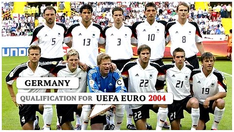 Germany - Qualification for UEFA EURO 2004