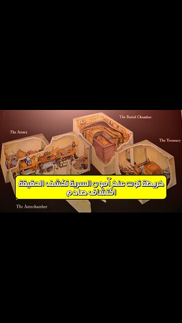 اكتشاف صادم! خريطة توت عنخ آمون السرية تكشف الحقيقة #توت_عنخ_آمون #خريطة_سرية