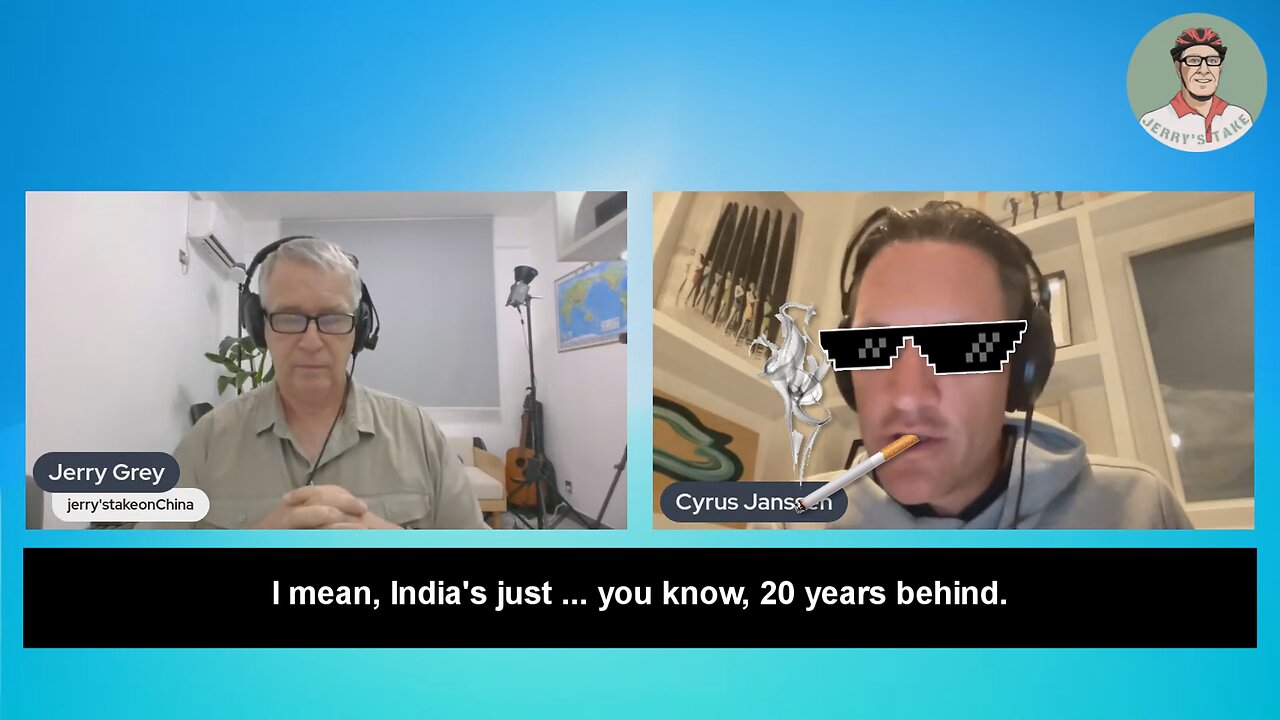 Cyrus Janssen: "China Will Win" & "Why India Suck"
