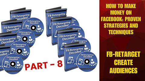FBRetarget Custom Audiences: How to Make Money on Facebook with Proven Strategies!