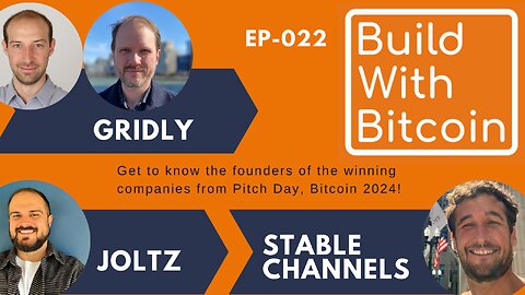 Pitch Day 2024: Joltz, Stable Channels, Rigly