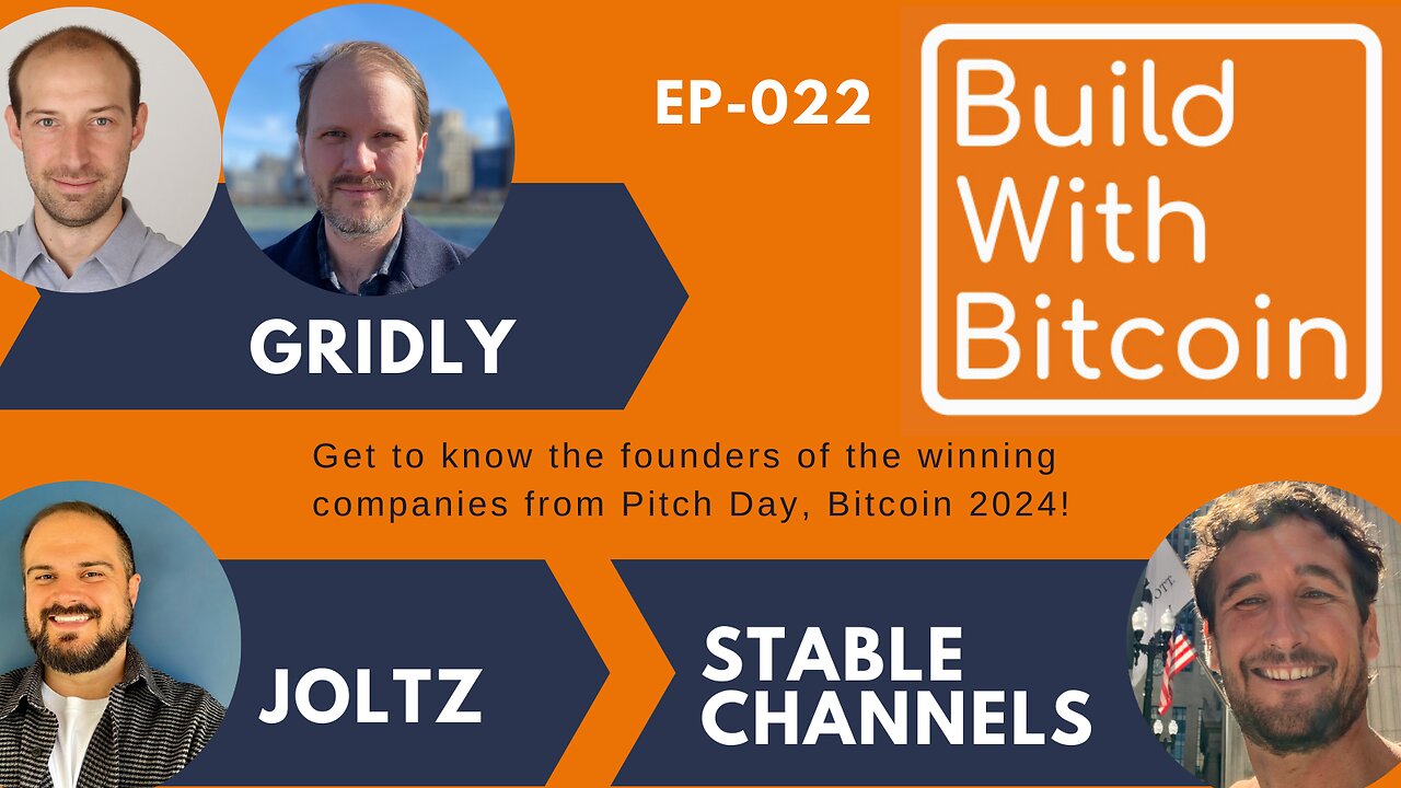 Pitch Day 2024: Joltz, Stable Channels, Rigly