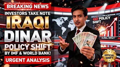 🏦 Investors Take Note — Iraqi Dinar Policy Shift by IMF & World Bank! 🎆 💥 Iraqi Dinar News