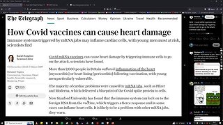 Heart Attacks from Vaccines all in the Mainstream