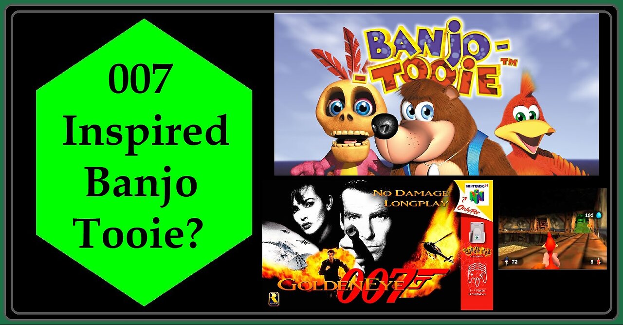 Banjo Tooie Devs Took Heavy Inspiration From GoldenEye 007