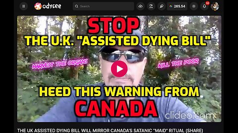 STOP THE UK ASSISTED DYING BILL
