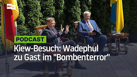 Kiew-Besuch: Wadephul zu Gast im "Bombenterror"