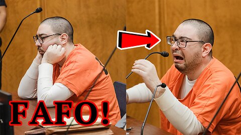M*RDERER was BORED in court! Turned into a B*TCH when he FOUND OUT! FAFO!