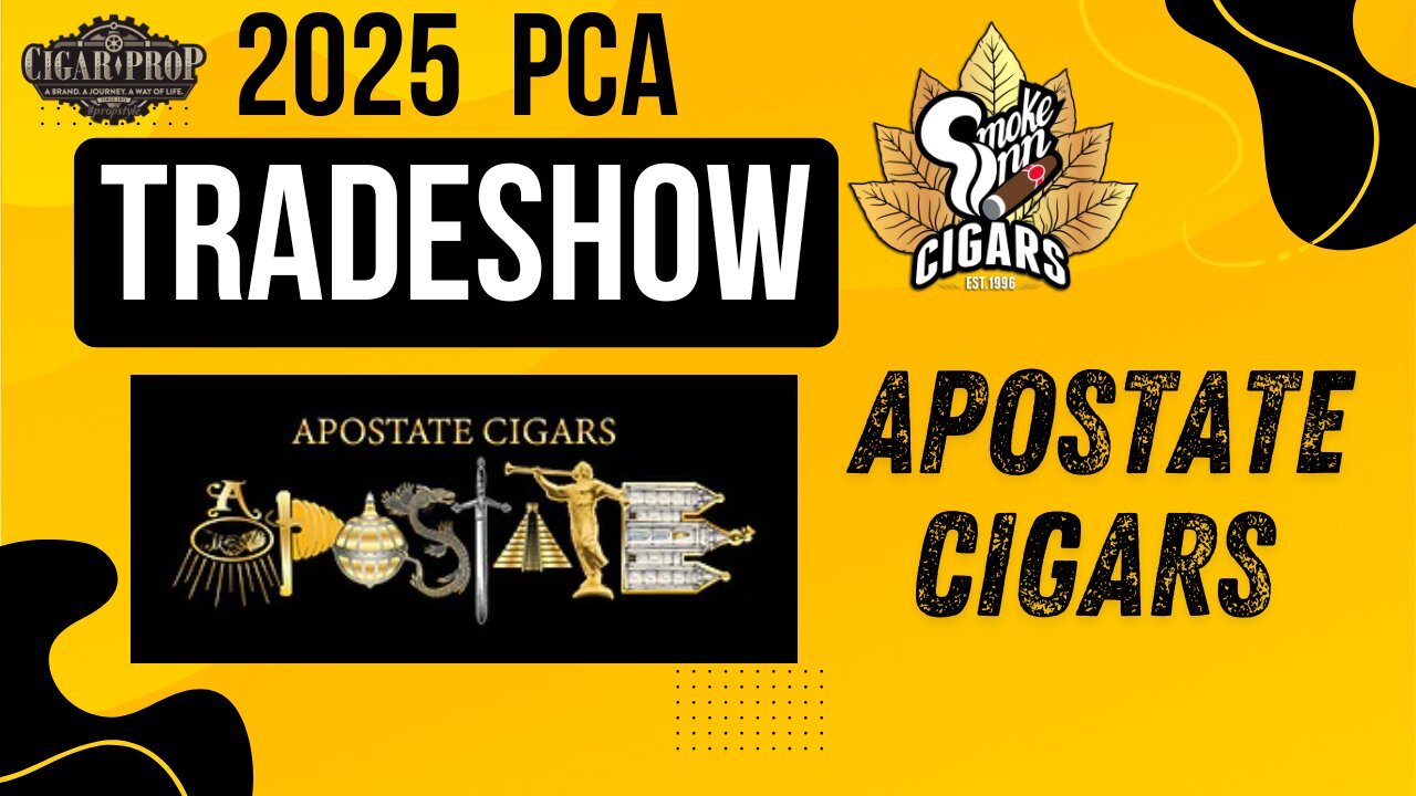 Brandon Oveson of Apostate Cigars - PCA Tradeshow 2025 | Cigar Prop
