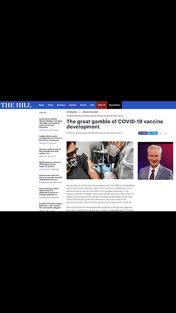 Dr Peter McCullough™ The Gamble in Ben Tapper's "The Time is Now"