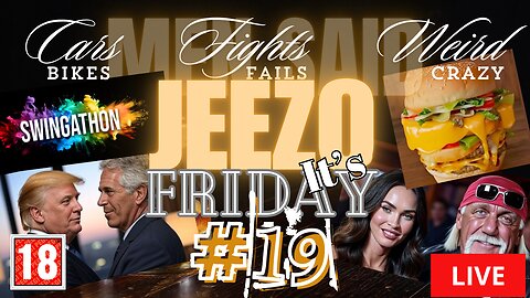 Jeezo It's Friday LIVE | Chats, Laughs, and Cold Ones to get the weekend started